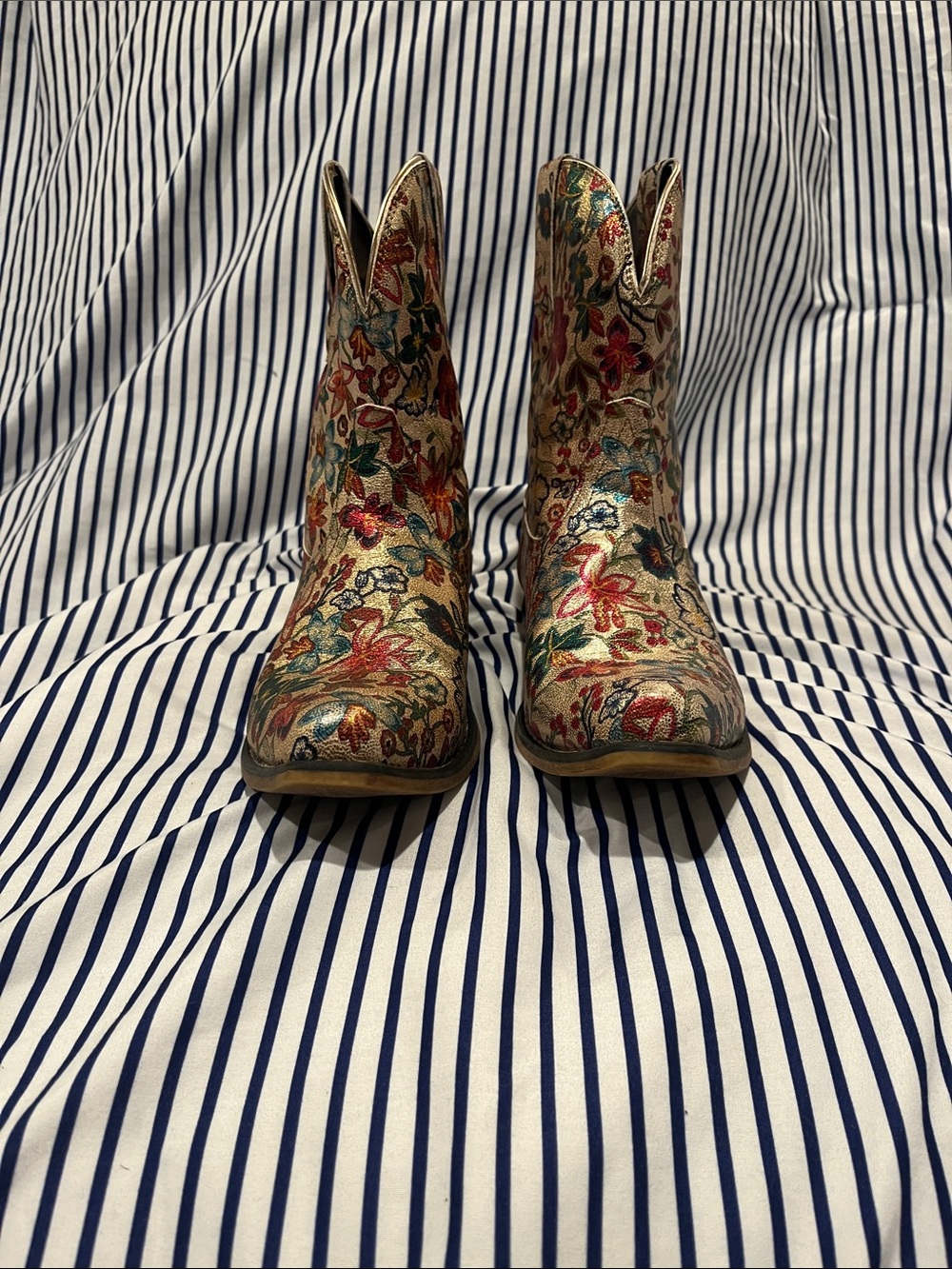 Roper women’s Ingrid floral Western boots size 9 - Picture 2 of 7